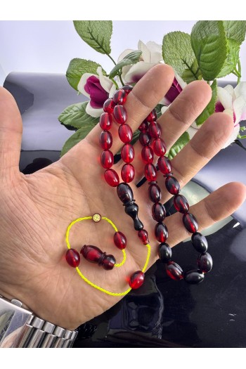 İp Püsküllü Osmanlı Benzetmesi Sıkma Kehribar