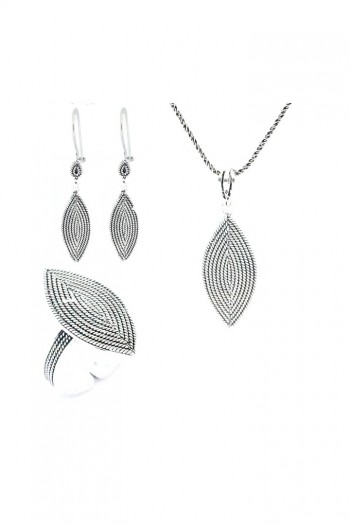 El Işi Mekik Telkari Üçlü Set  El Işi Mekik Telkari Üçlü Set